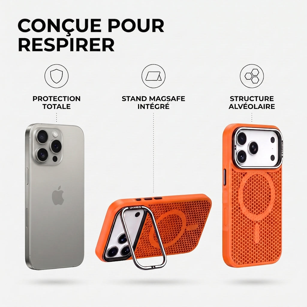 Coque Respirante Anti-Surchauffe Teykoo™