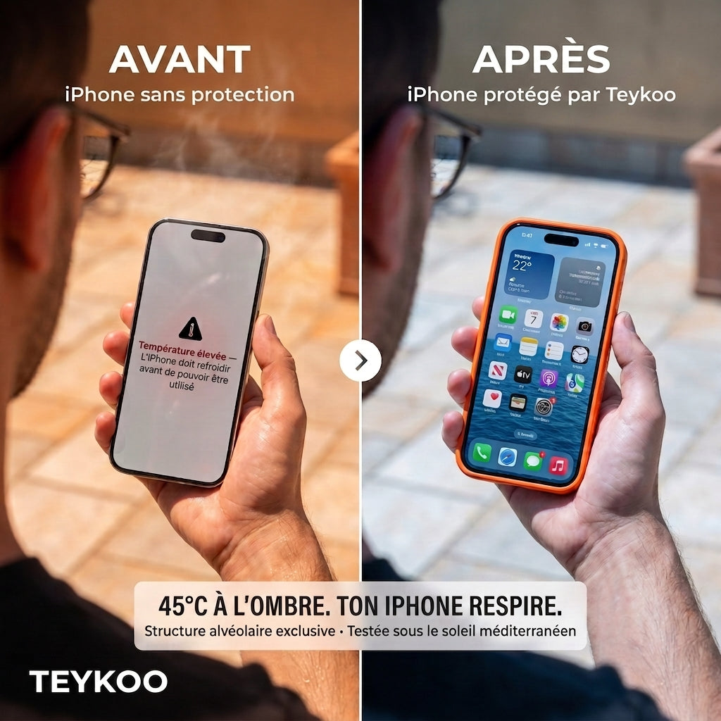 Coque Respirante Anti-Surchauffe Teykoo™