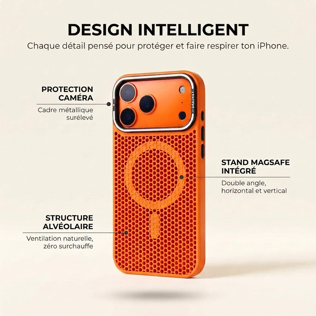Coque Respirante Anti-Surchauffe Teykoo™