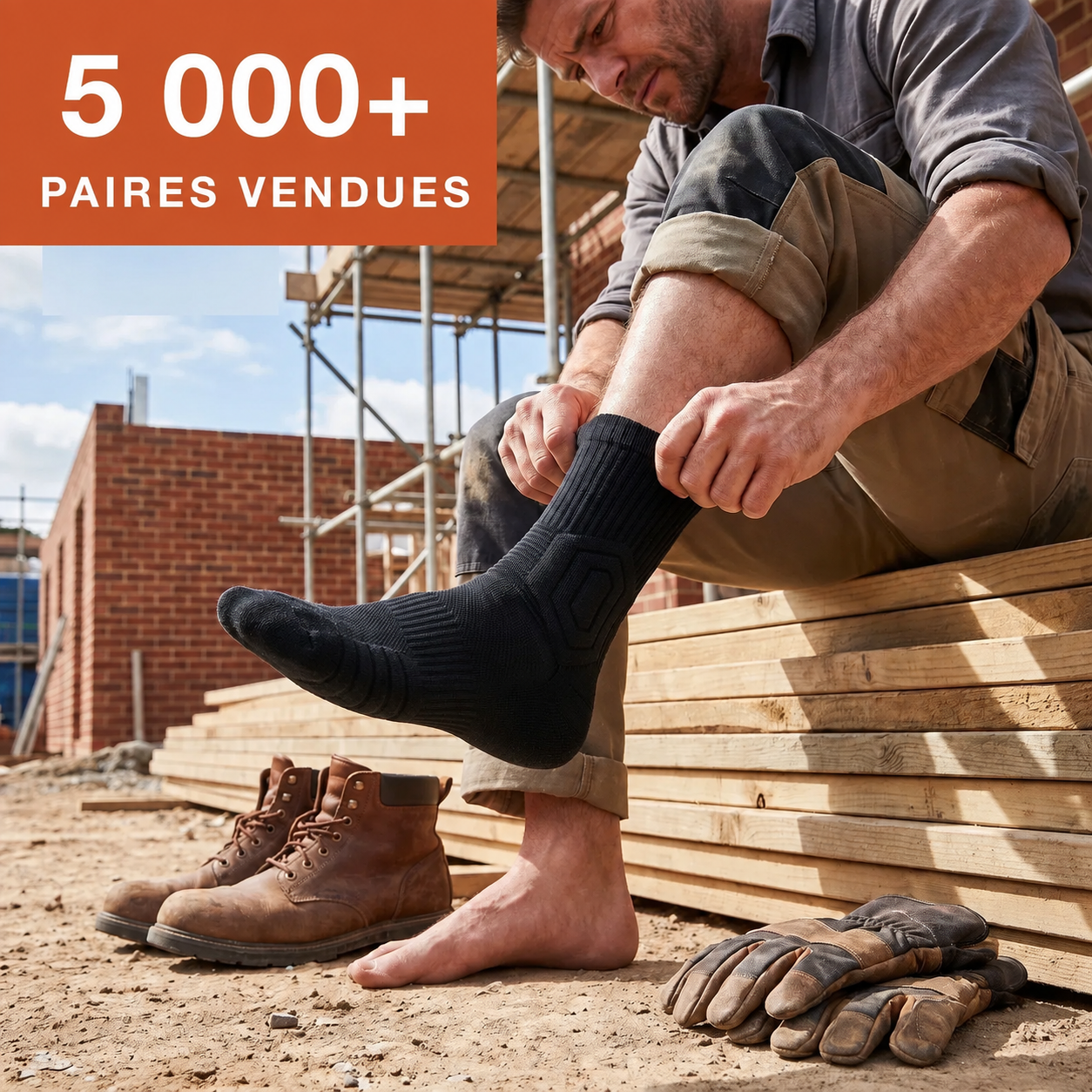 Chaussettes de travail Teykoo